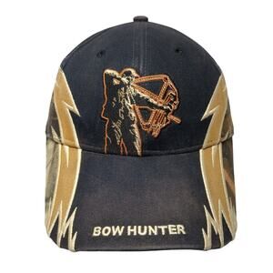 Bow Hunter Strapback Hat Multi One Size Dominate The Woods Buck Wear